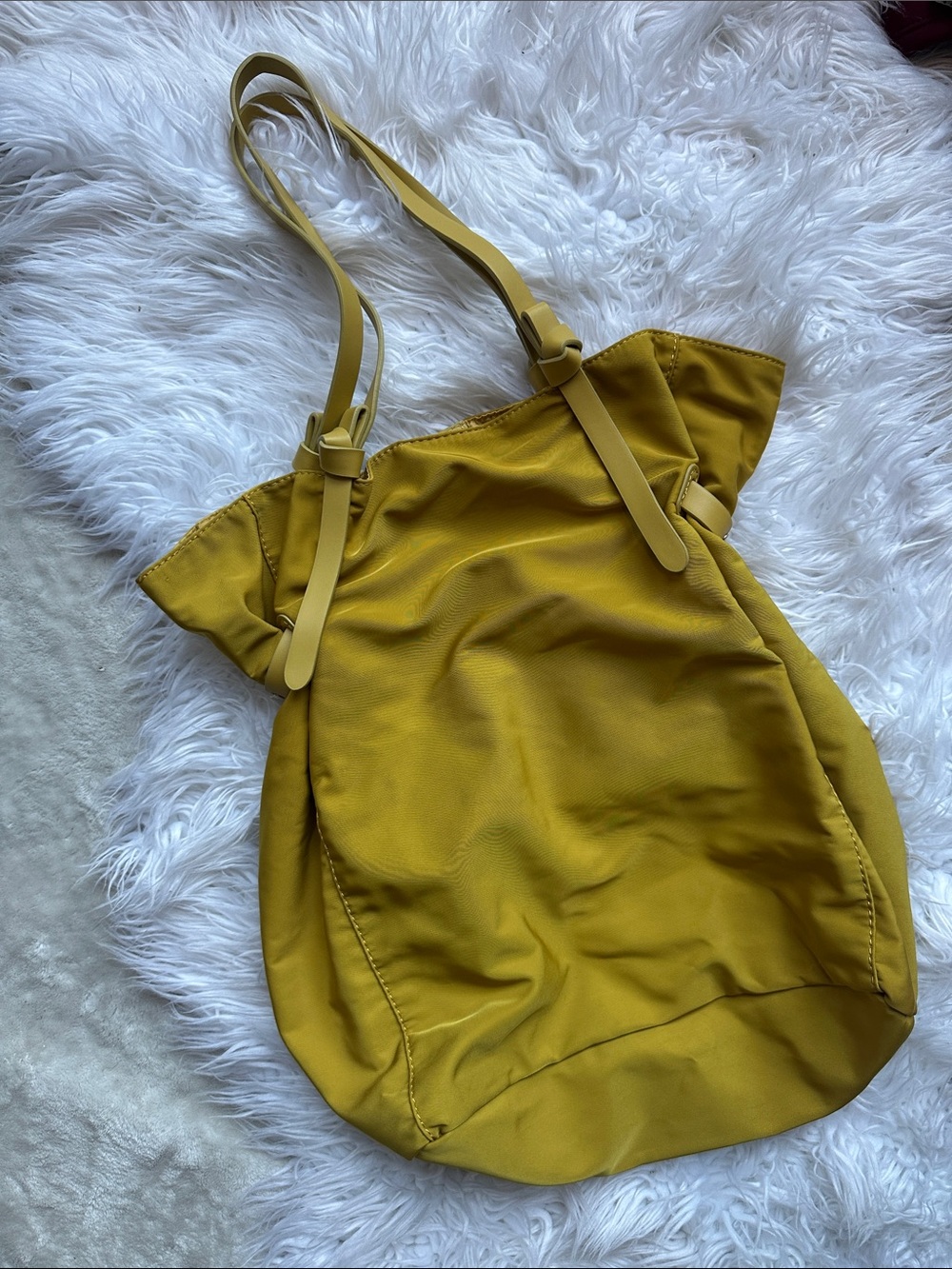 Zara Woman Chartreuse/ Mustard Yellow Women’s Shoulder Bag